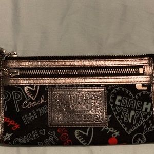 Coach Poppy Wristlet